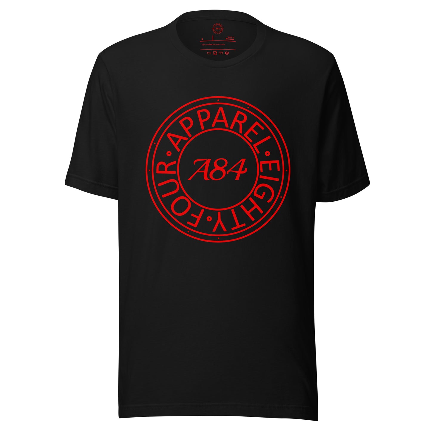 A84 Signature T | Black and Red