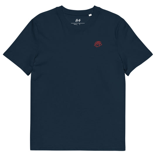 Rose84 Navy blue & Red Tee