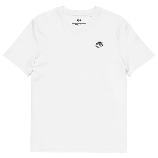 Rose84 White & Black Tee