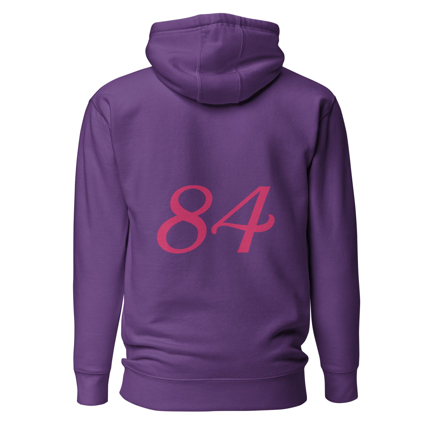 Da Rose84 Unisex Hoodie - Purple & Pink