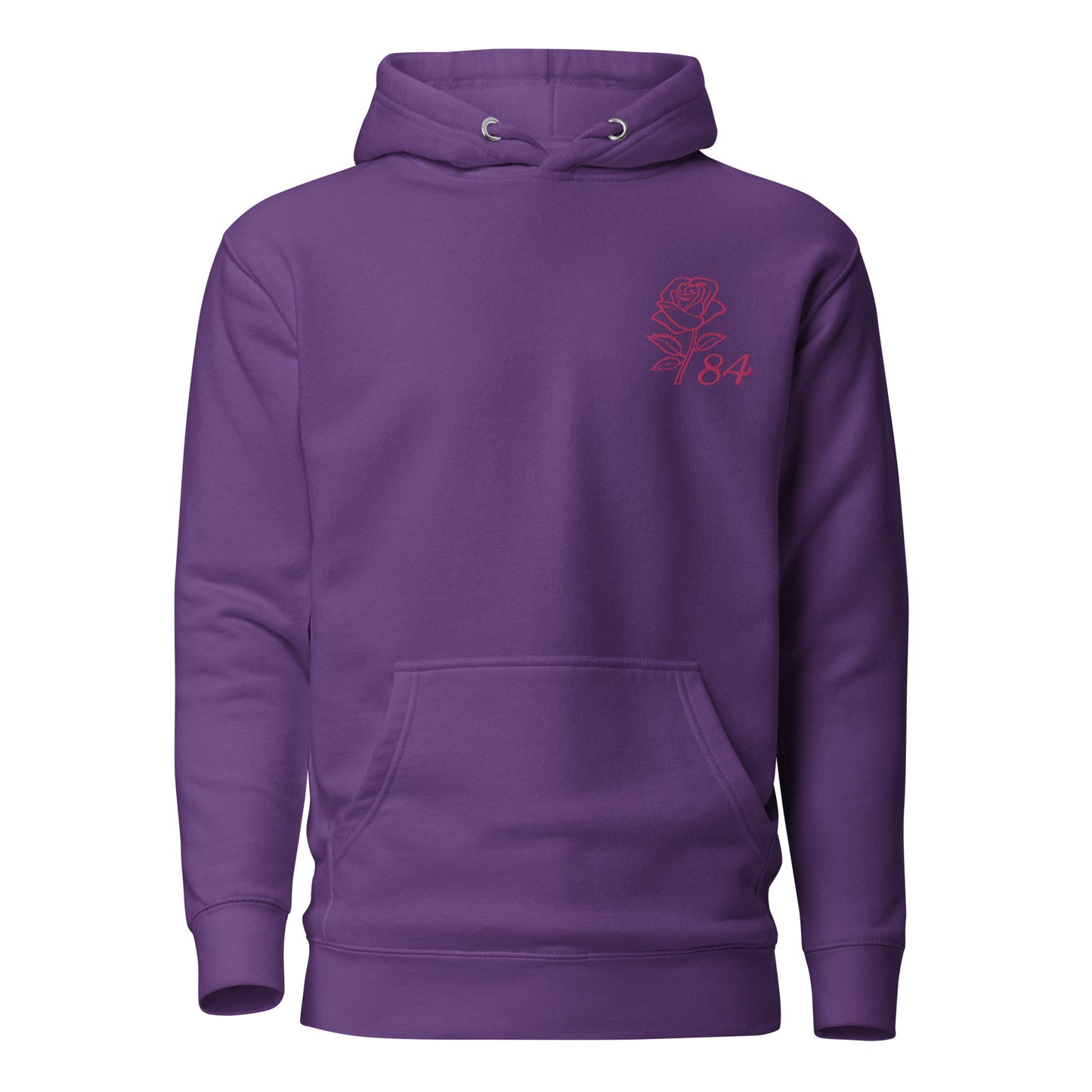 Da Rose84 Unisex Hoodie - Purple & Pink