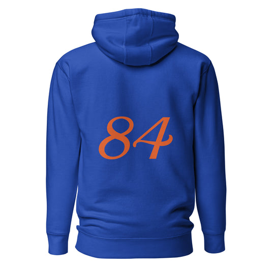 Da Rose84 Unisex Hoodie - Blue & Orange