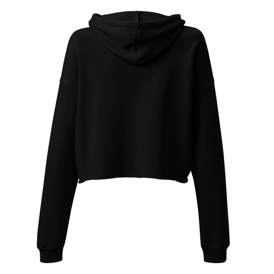 Bold 84 - Black & Yellow cropped hoodie